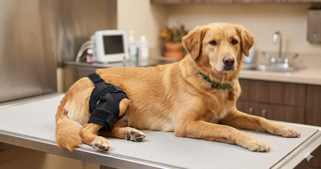 Dog knee brace for CCL injury