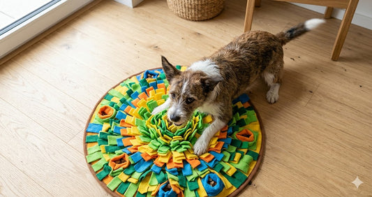 Snuffle mat for dogs