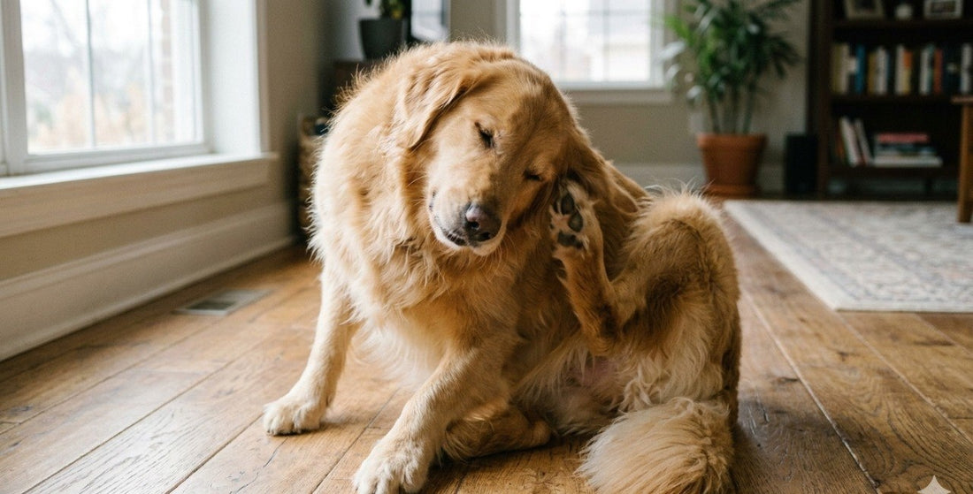 Why is my dog always scratching Golden Retriever