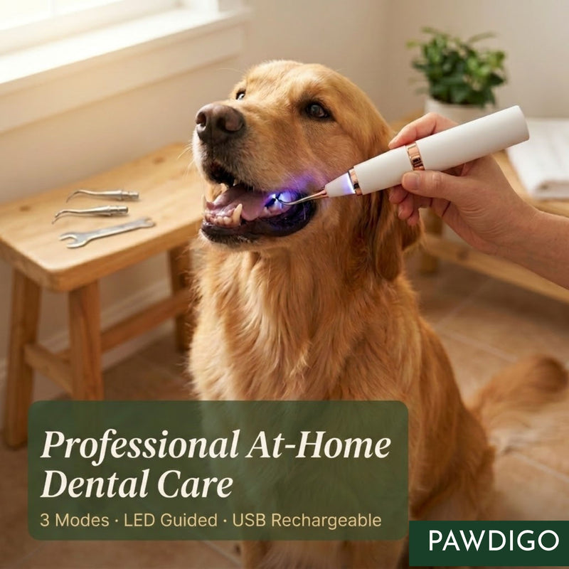 Pawdigo professional ultrasonic dental scaler kit for dogs